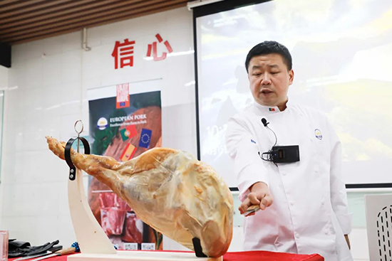 大师进校园|西餐大厨进校园,“火腿”抢先吃