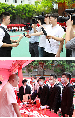 又一批学生就业了